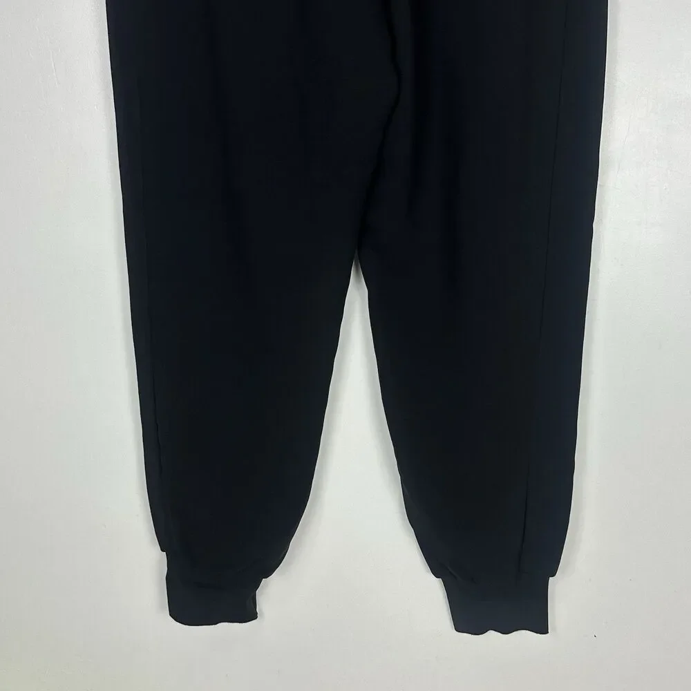 ALLSAINTS Tia Jogger Trousers High Rise Black Tailored Chic Minimalist Edgy Luxe